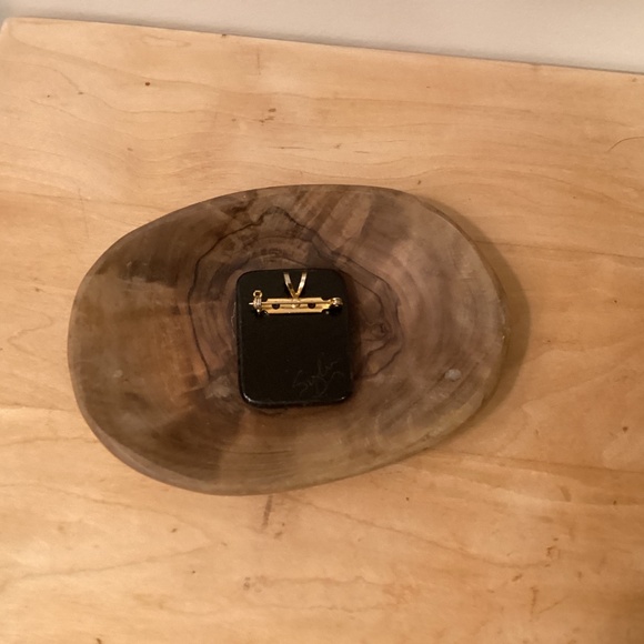 Dichroic glass pendant/brooch - Picture 2 of 3